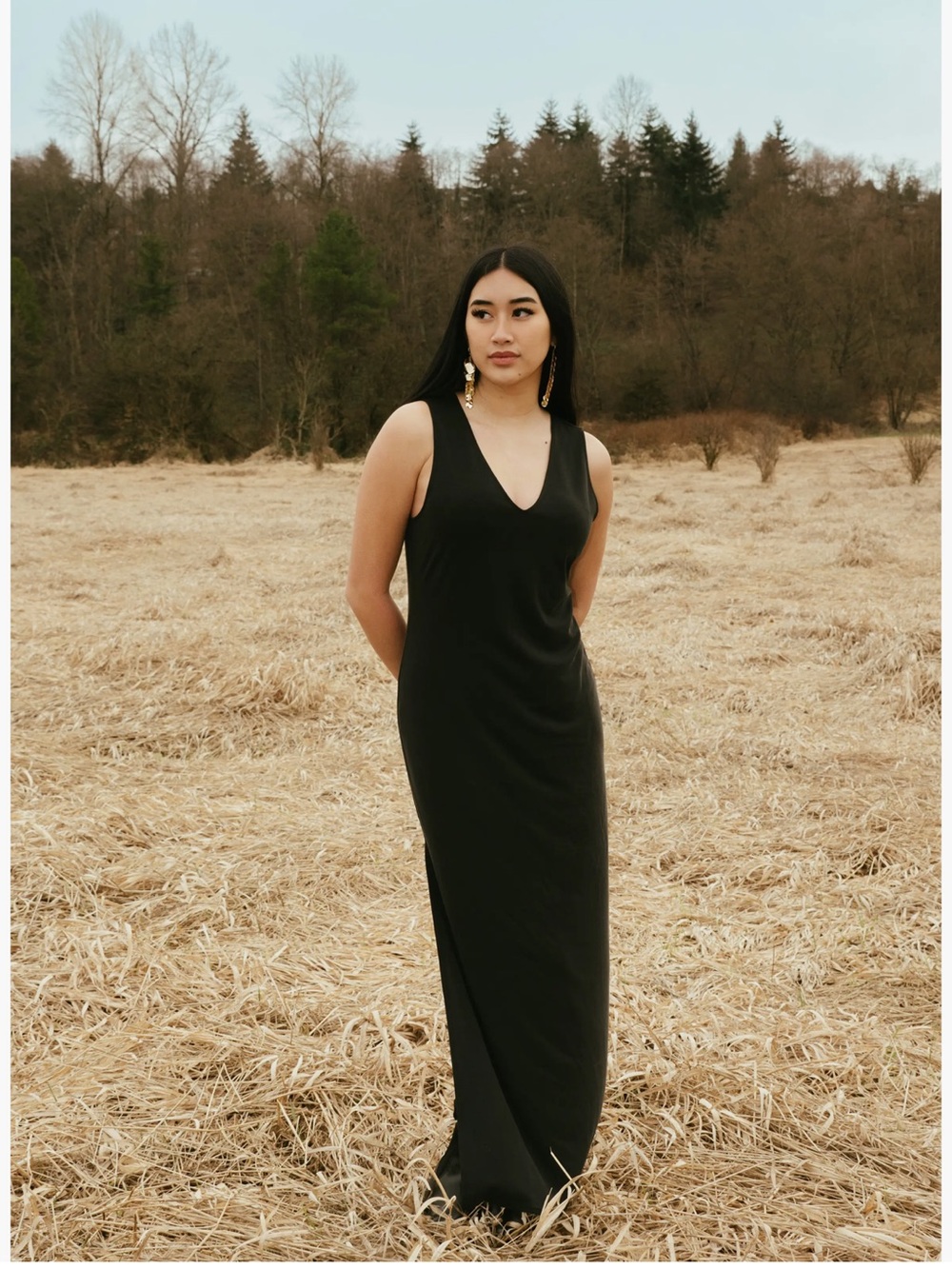 Nordstrom Open Edit Wear Two Ways Knit Midi Dress